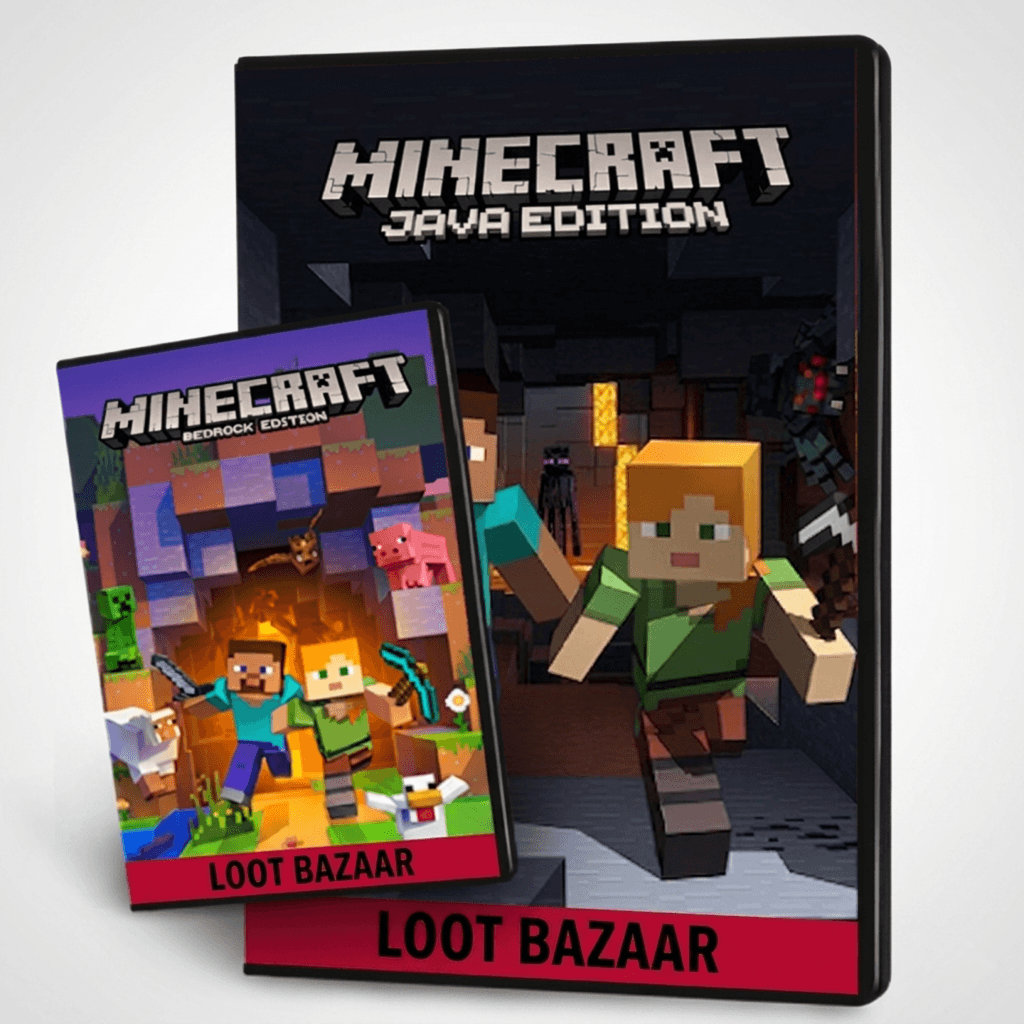 minecraft-cover Minecraft Java + Bedrock Edition (Combo) | Microsoft Account - Image 1